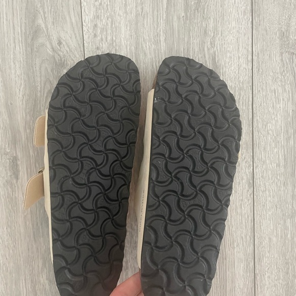 Birkenstocks in Ecru worn twice - Picture 3 of 3